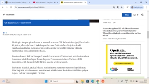 Lyhyt puheeni Vihreiden puoluekokouksessa (Oulu 5-7.6.2015)